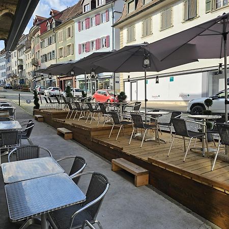 La Croix Federale Hotell Porrentruy Exteriör bild