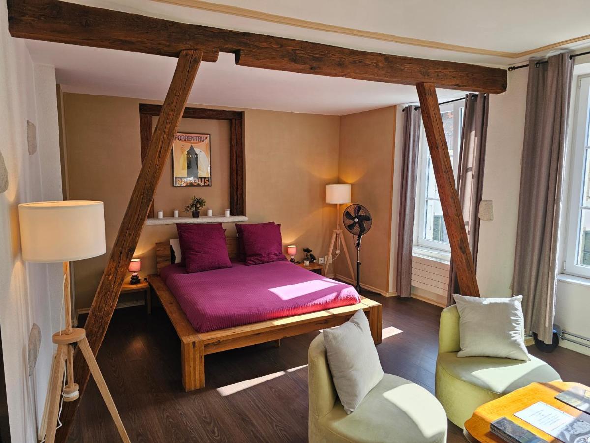 La Croix Federale Hotell Porrentruy Exteriör bild