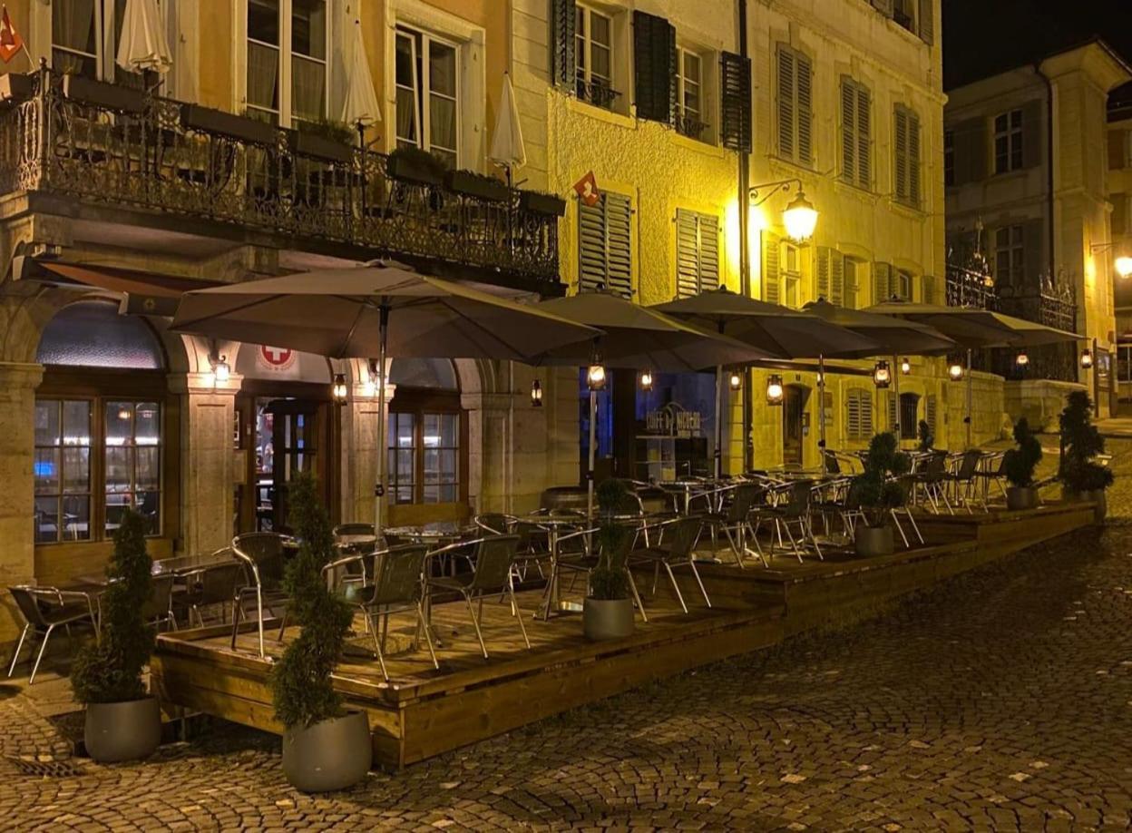 La Croix Federale Hotell Porrentruy Exteriör bild