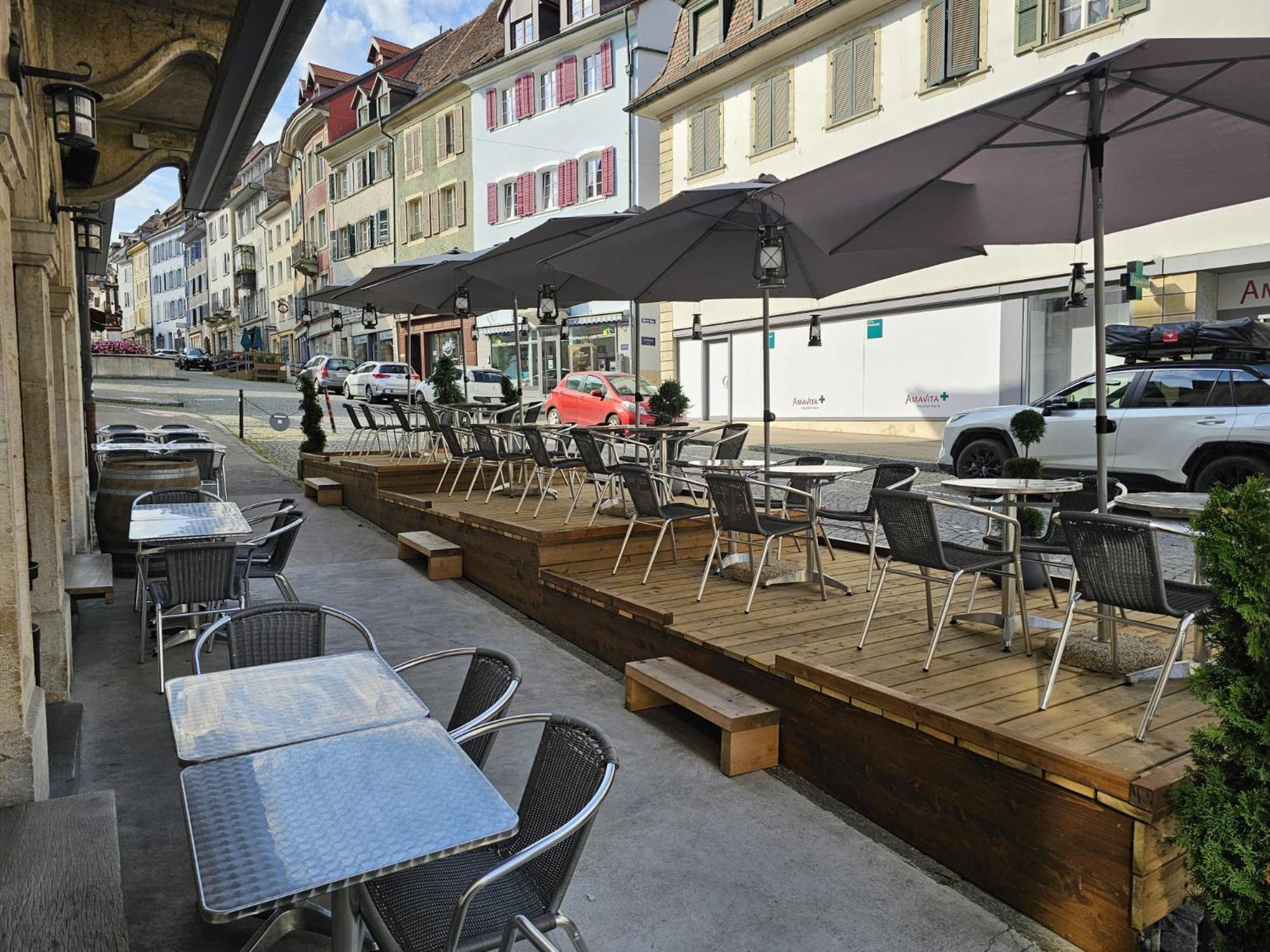 La Croix Federale Hotell Porrentruy Exteriör bild